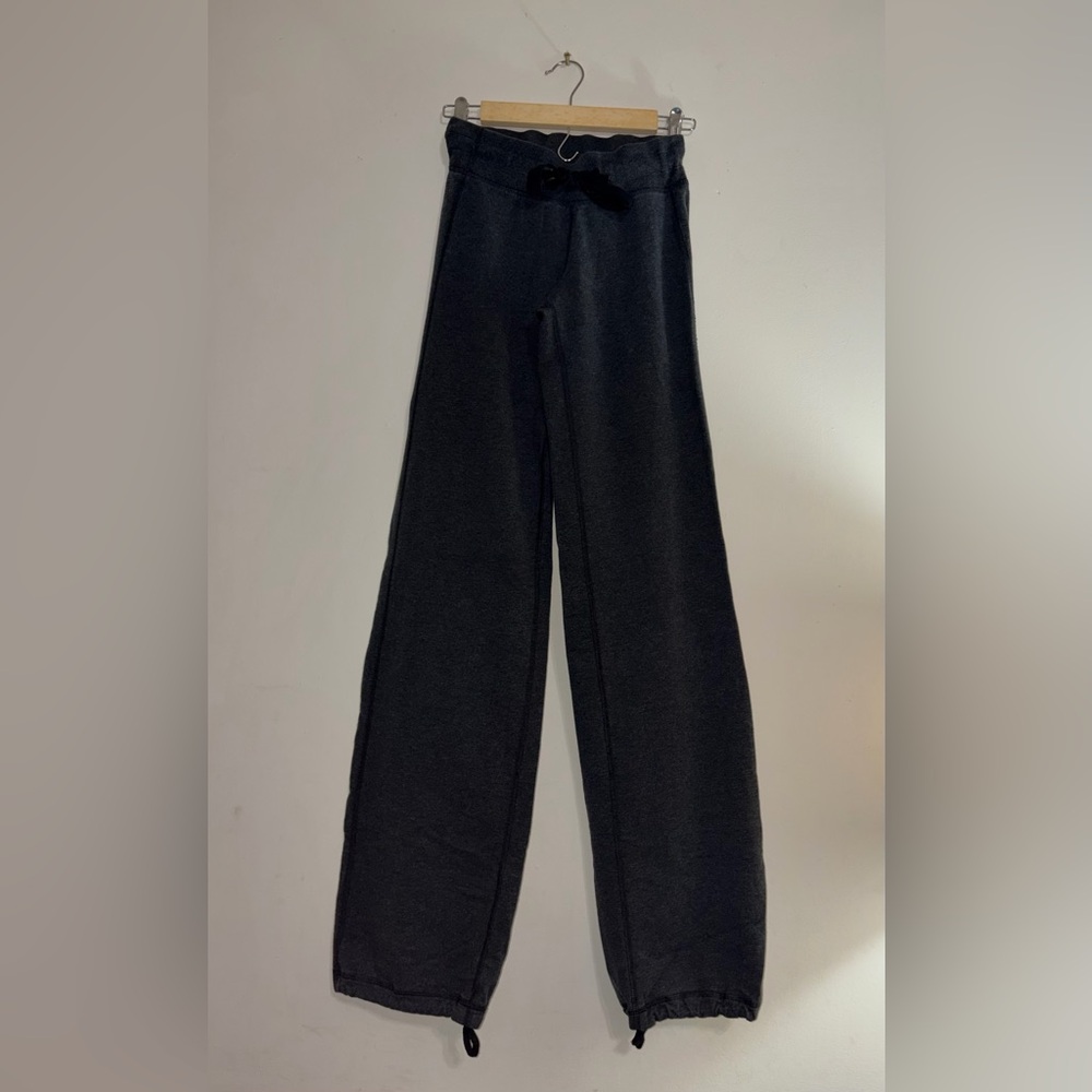 Lululemon Dark Grey Wideleg Pants